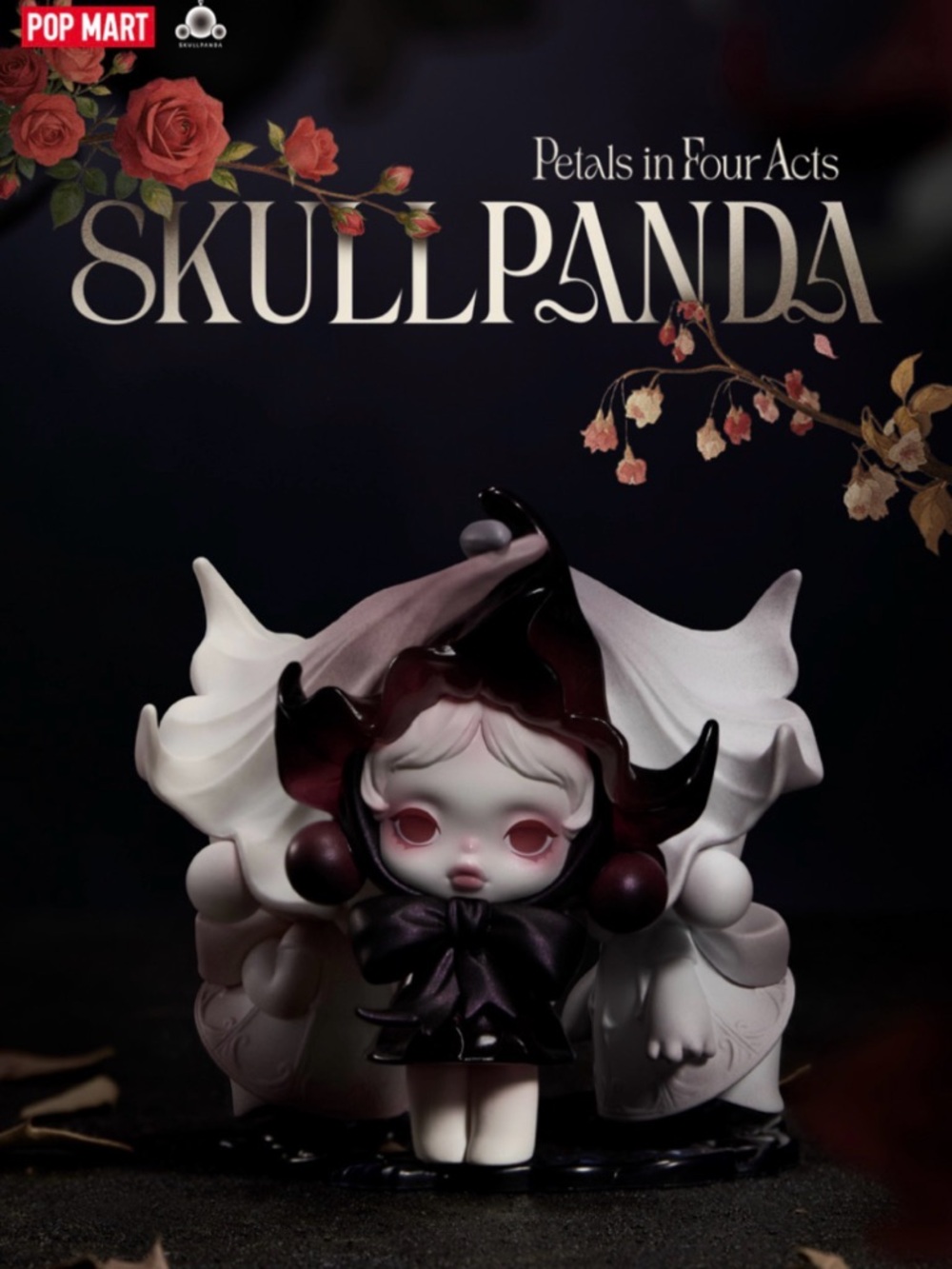 POP MART PETALS IN FOUR ACTS SKULLPANDA - The Threefold Requiem